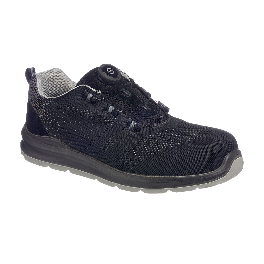 FT08BGY Portwest Portwest Compositelite Wire Lace Safety Trainer Knit S1P FT08