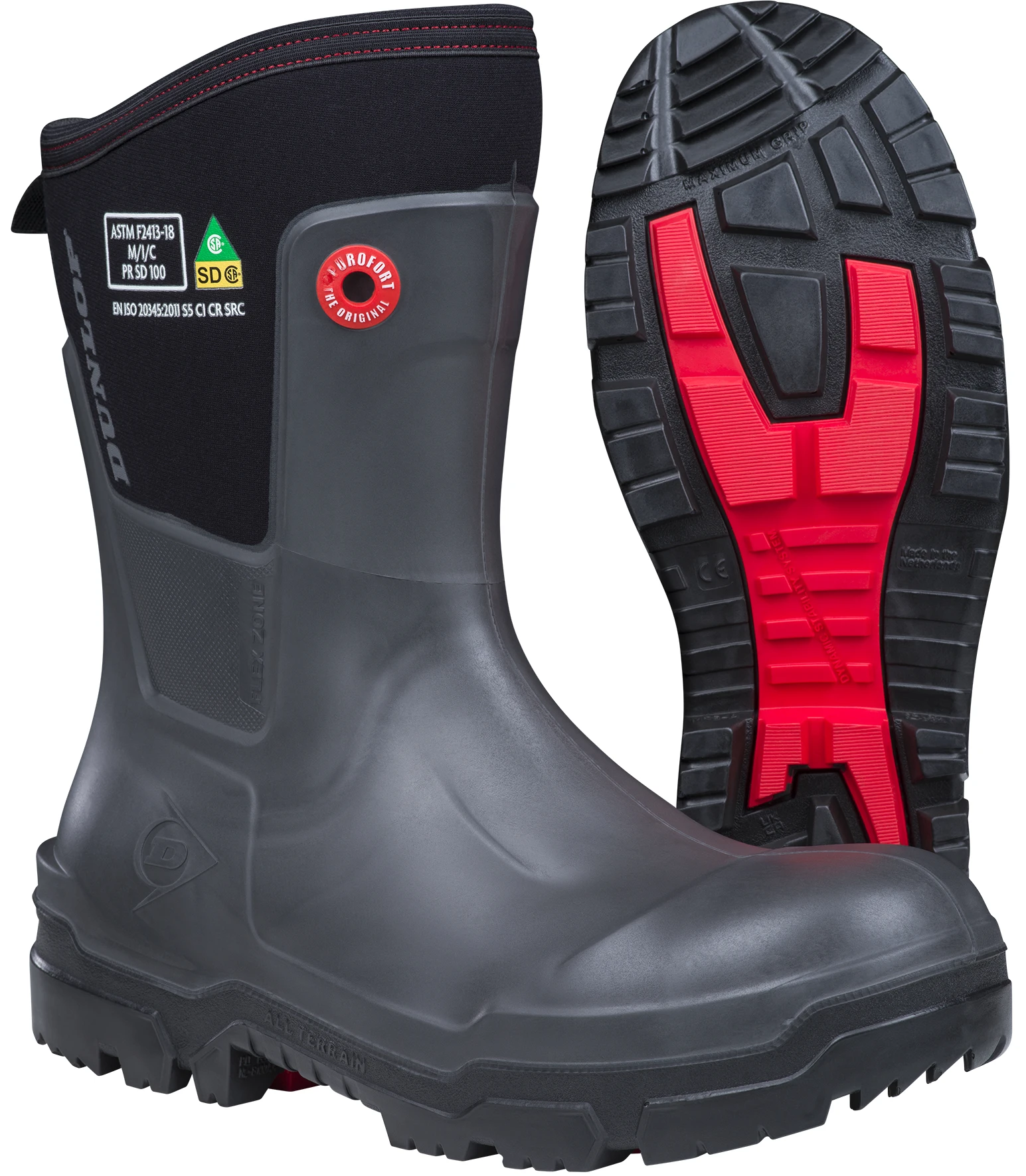 PI_962814 Dunlop 962814 Craftsman Full Safety Skyddsskor - Bild 1